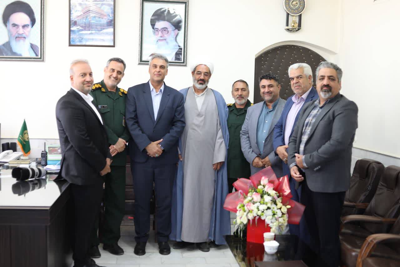 دیدار صمیمی مدیر عامل باشگاه با فرمانده ناحیه مقاومت بسیج سپاه شهرستان رفسنجان