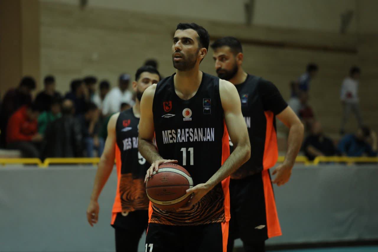 توقف بسکتبالیست های مس رفسنجان در گام اول