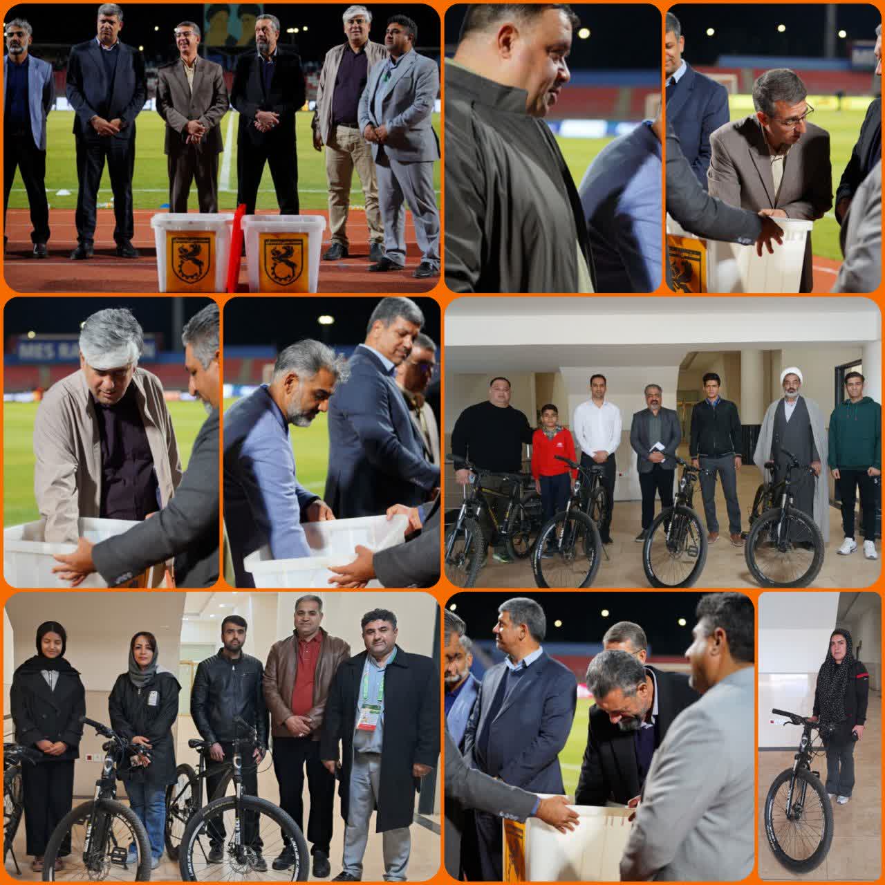 هواداران خوش‌شانس مس رفسنجان جایزه خود را دریافت کردند