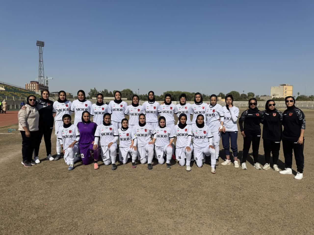 درخشش دختران فوتبالیست مس در دزفول