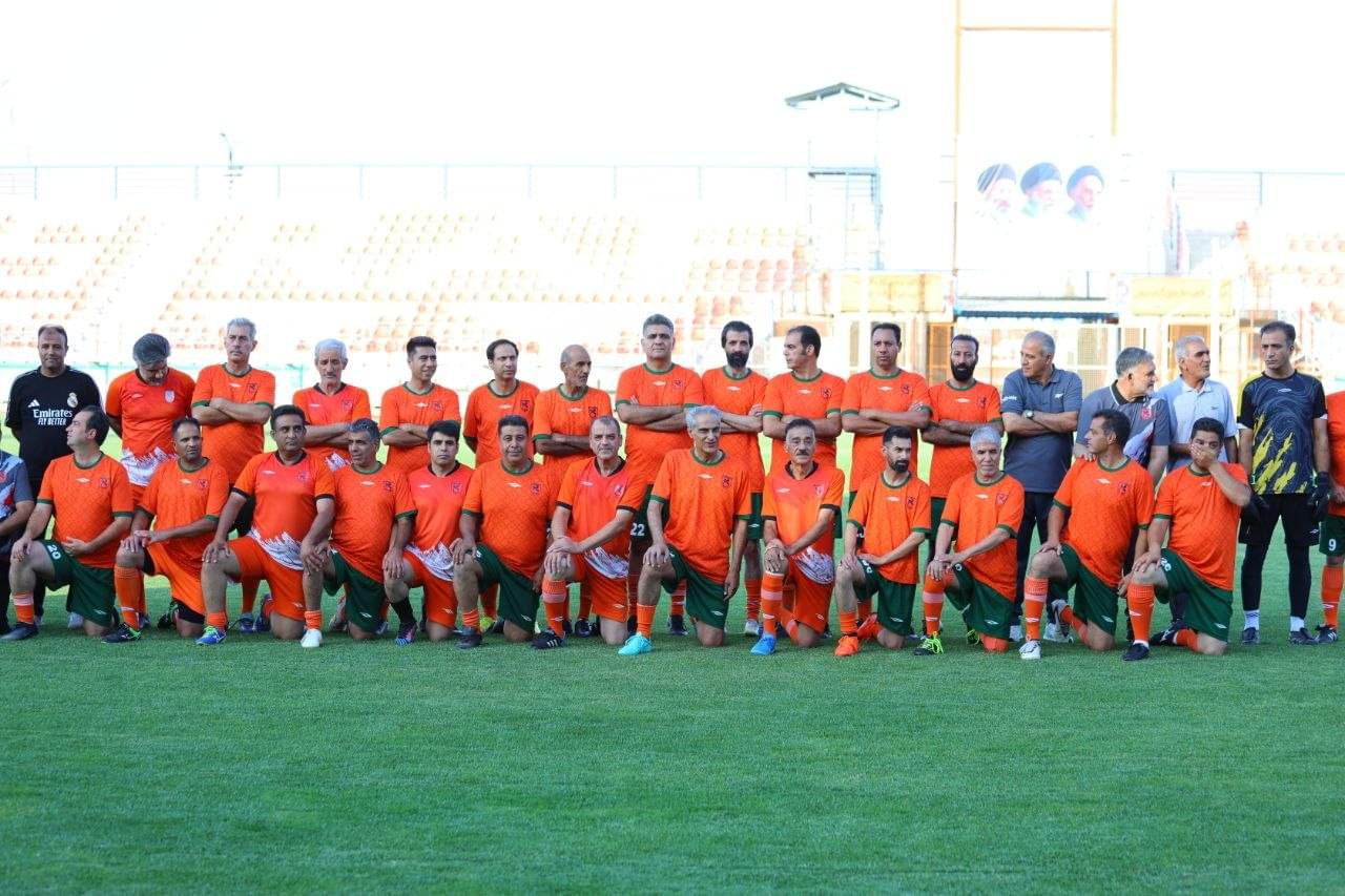 برگزاری دیدار دوستانه پیشکسوتان مس رفسنجان و احسان بندرعباس