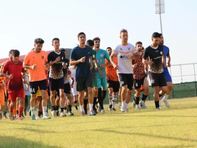 شروع تمرینات مس نوین پس از تست گیری