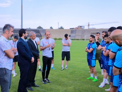 حضور نماینده رفسنجان در تمرین مسی‌ها