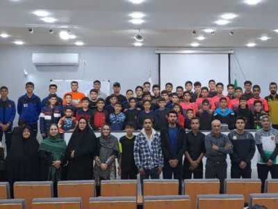 برگزاری نشست آموزشی و دانش‌افزایی استعدادهای دروازبانی فوتبال در باشگاه صنعت مس رفسنجان