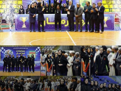 مدال قهرمانی جام رمضان بر گردن دختران فوتسالیست مس آویخته شد