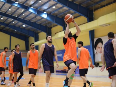 تمرینات پیش فصل بسکتبالیست های مس رفسنجان