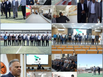 بازدید مدیرعامل باشگاه مس و مدیرکل دیوان محاسبات استان از مرکز توسعه فوتبال پایه