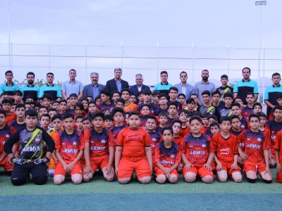 بازدید مدیرعامل باشگاه مس از آکادمی آرمین دهستان رضوان