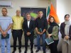نشست اعضای هیأت بسکتبال رفسنجان با مدیرعامل باشگاه مس